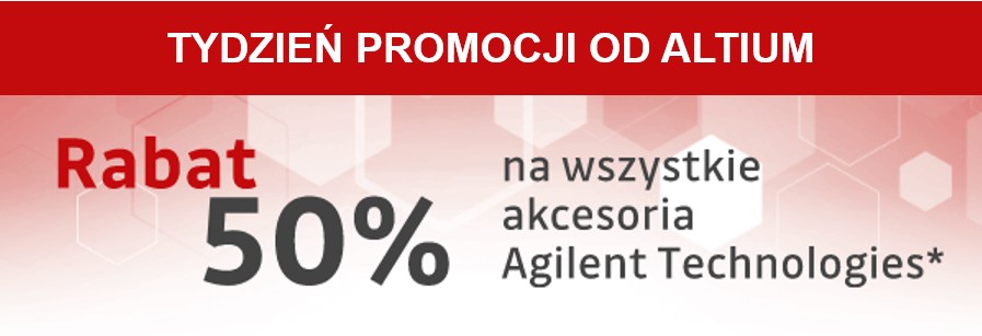 BLACK WEEK -50% na akcesoria Agilent Technologies