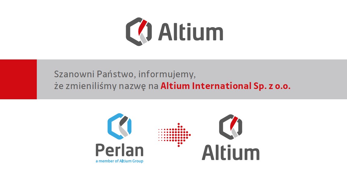 Zmiana nazwy firmy Perlan Technologies Polska Sp. z o.o.