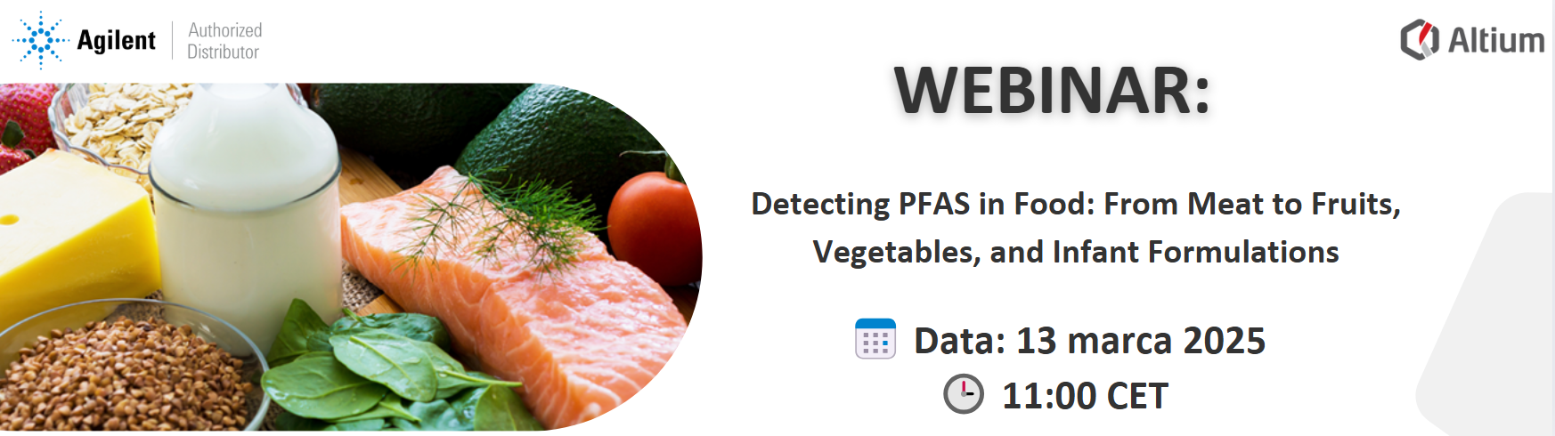 WEBINAR 13.03.2025 Detecting PFAS in Food: From Meat to Fruits, Vegetables, and Infant Formulations